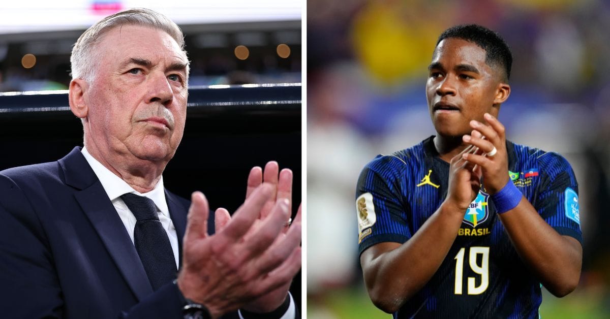 Endrick makes feelings clear about playing under Ancelotti after he misses out on Brazil starting line-up in first two FIFA World Cup games