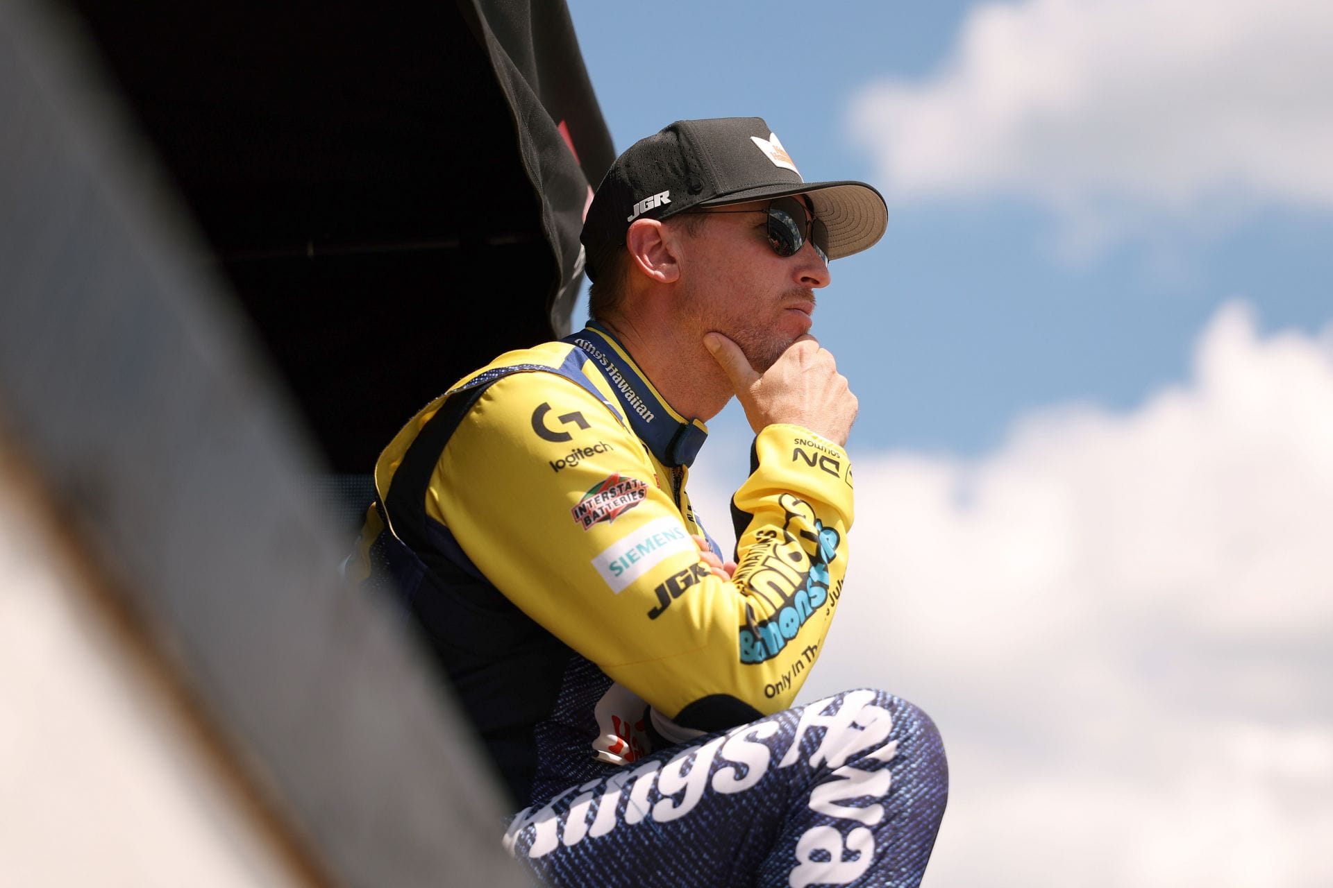 Denny Hamlin drops a candid reaction after Carson Hocevar contact ended a strong Sonoma run: “It’s frustrating for sure”