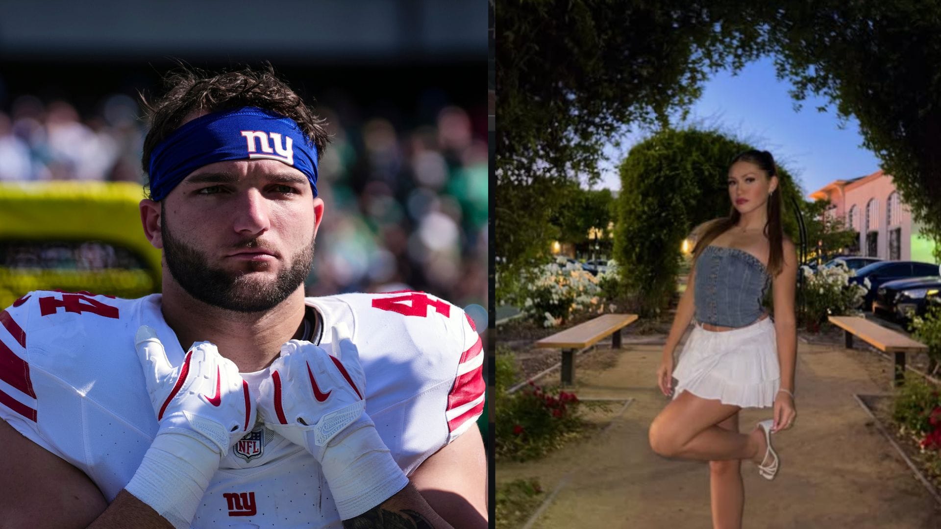 Cam Skattebo's gf Chloe Rodriguez captures Giants RB's fanboy moment after Knicks' historic championship win