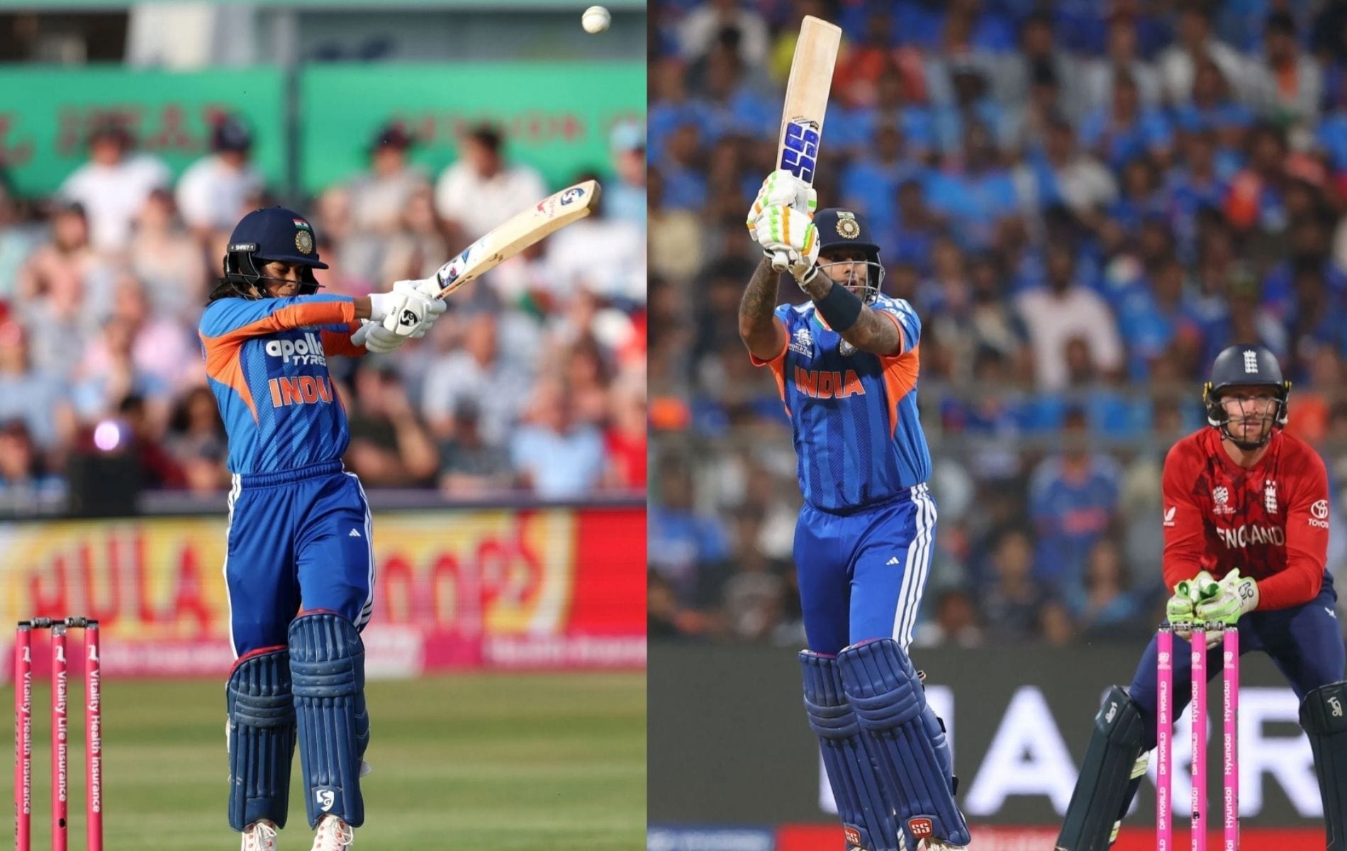 Jemimah Rodrigues vs Suryakumar Yadav - Comparing their stats after 19 T20 World Cup innings