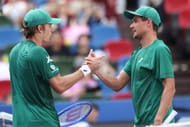 de Minaur e Majchrzak no Shanghai Rolex Masters 2025 (Fonte da imagem: Getty)
