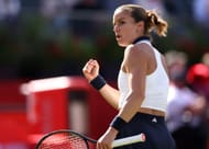 Maria Sakkari at the Queen's Club Championships 2026. (Source: Getty)