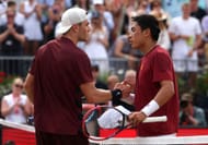 Draper e Nakashima no campeonato HSBC (fonte da imagem: Getty)