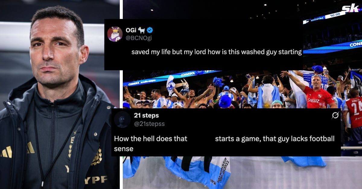 “How is this washed guy starting” - Argentina fans slam 29-year-old star despite Lionel Messi hat-trick in 3-0 win vs Algeria in FIFA World Cup 
