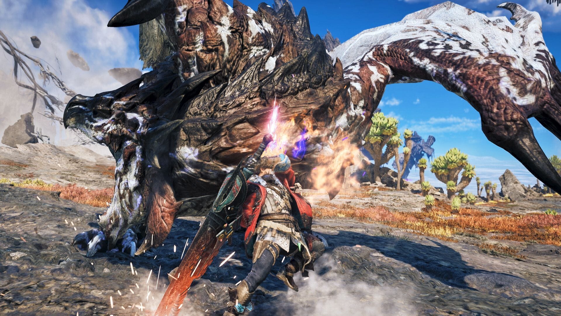 Captura de tela de Monster Hunter Wilds Ascendance (imagem via Capcom)