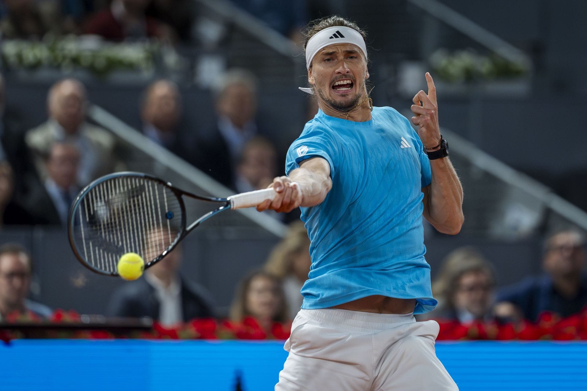 Zverev no Mutua Madrid Open (fonte da imagem: Getty)