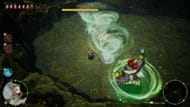 Ambas as lutas, à sua maneira, transformam As Aventuras de Elliot em um inferno de balas (Imagem via Square Enix || Sportskeeda)