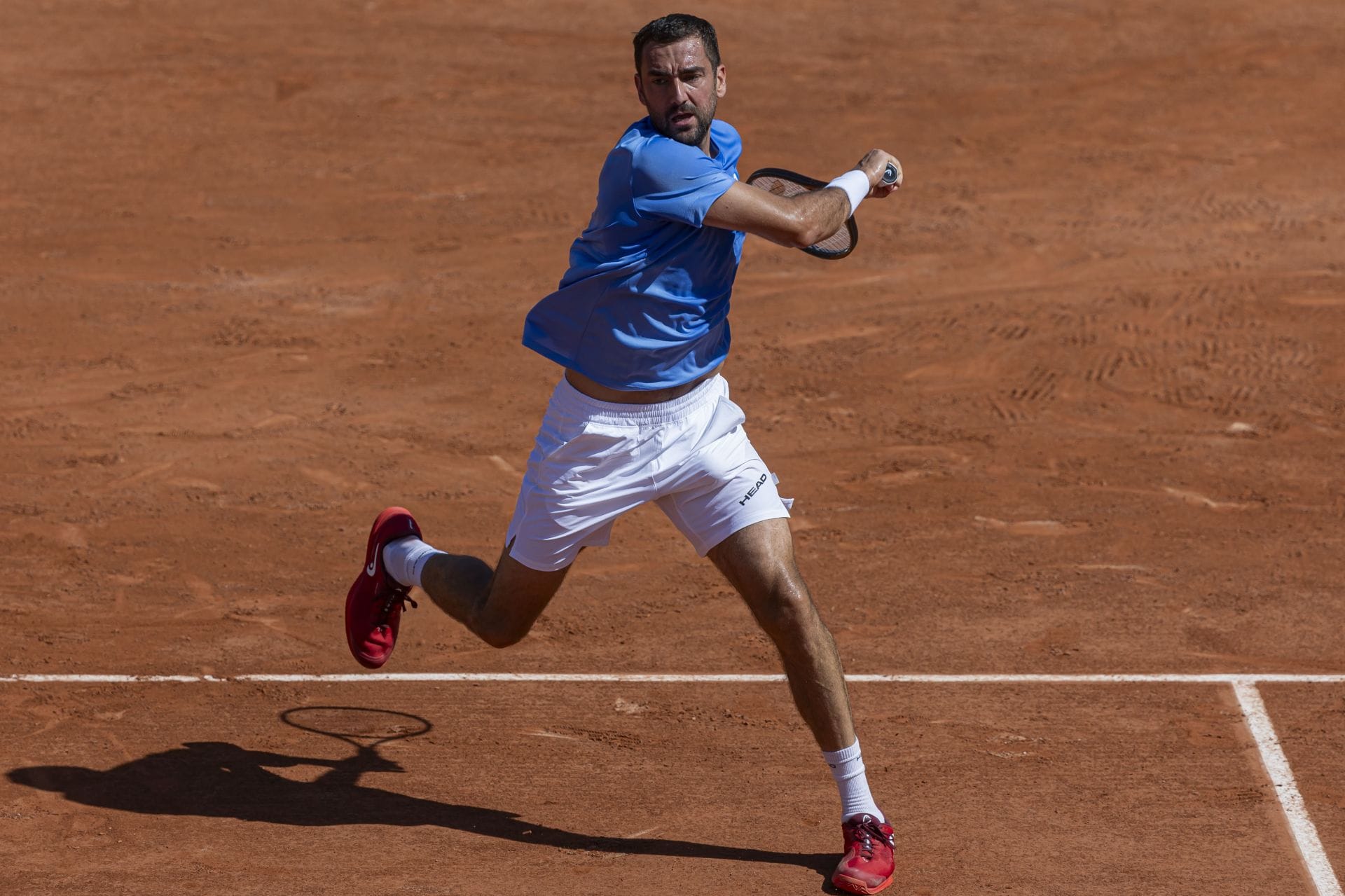 Marin Cilic at the French Open 2026. (Source: Getty)