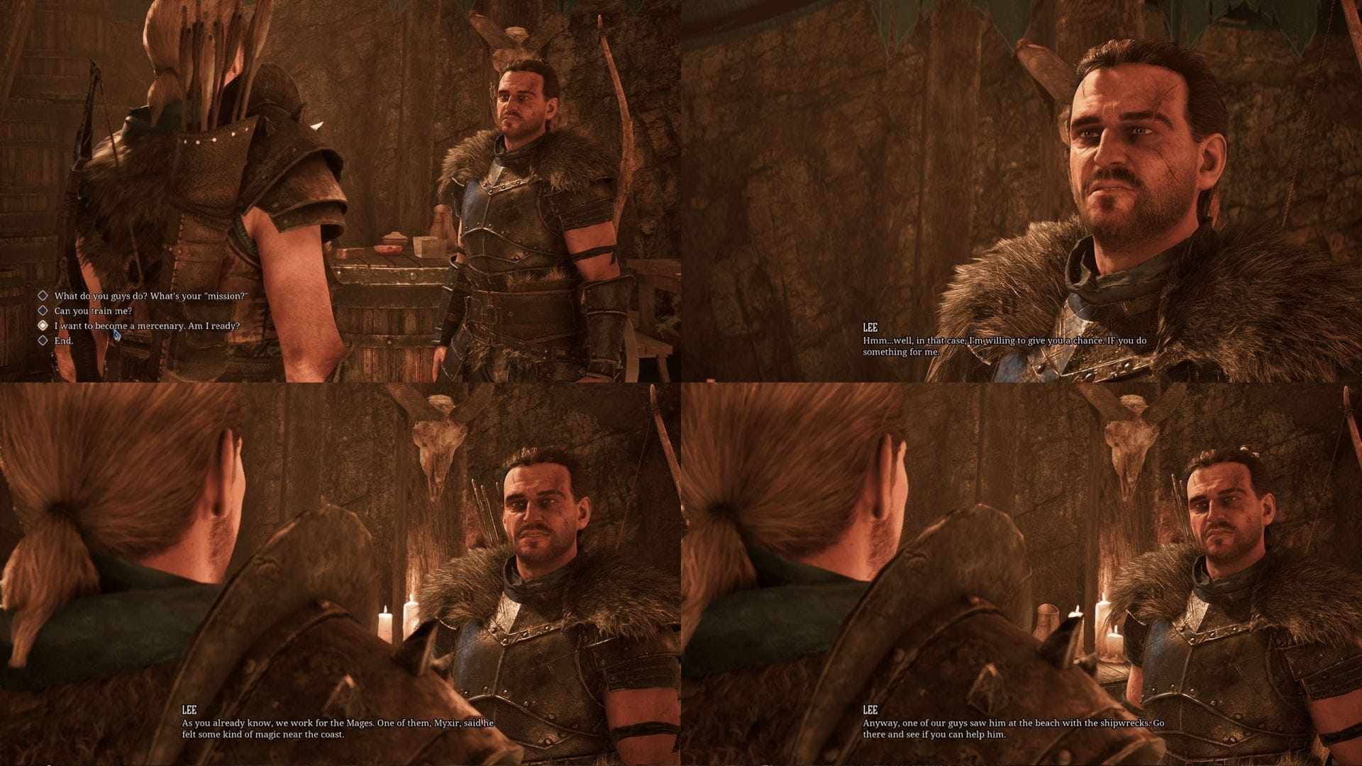 You can find Lee neat the Mage's quarters (Image via Alkimia Interactive)