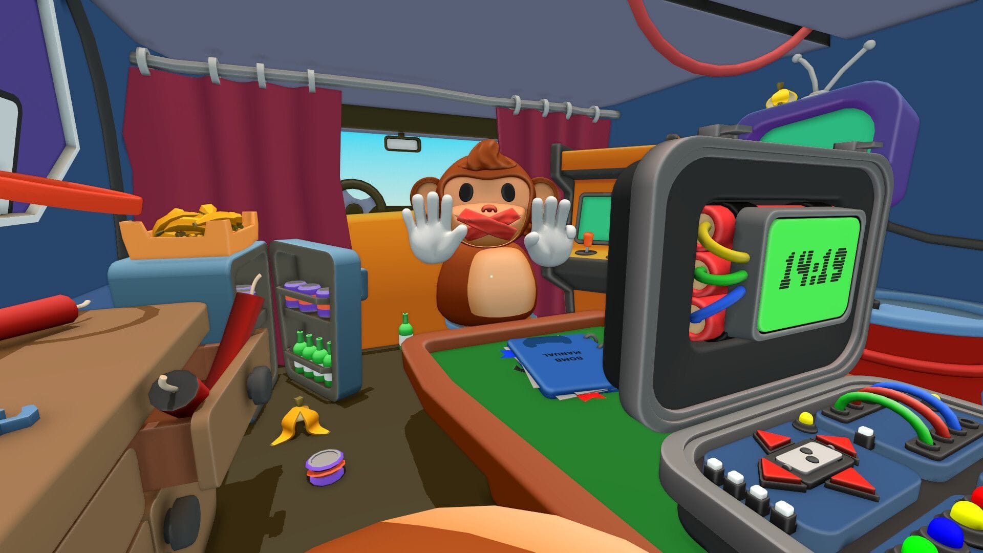 O Macaco Mudo (Imagem via Lefto Studio)