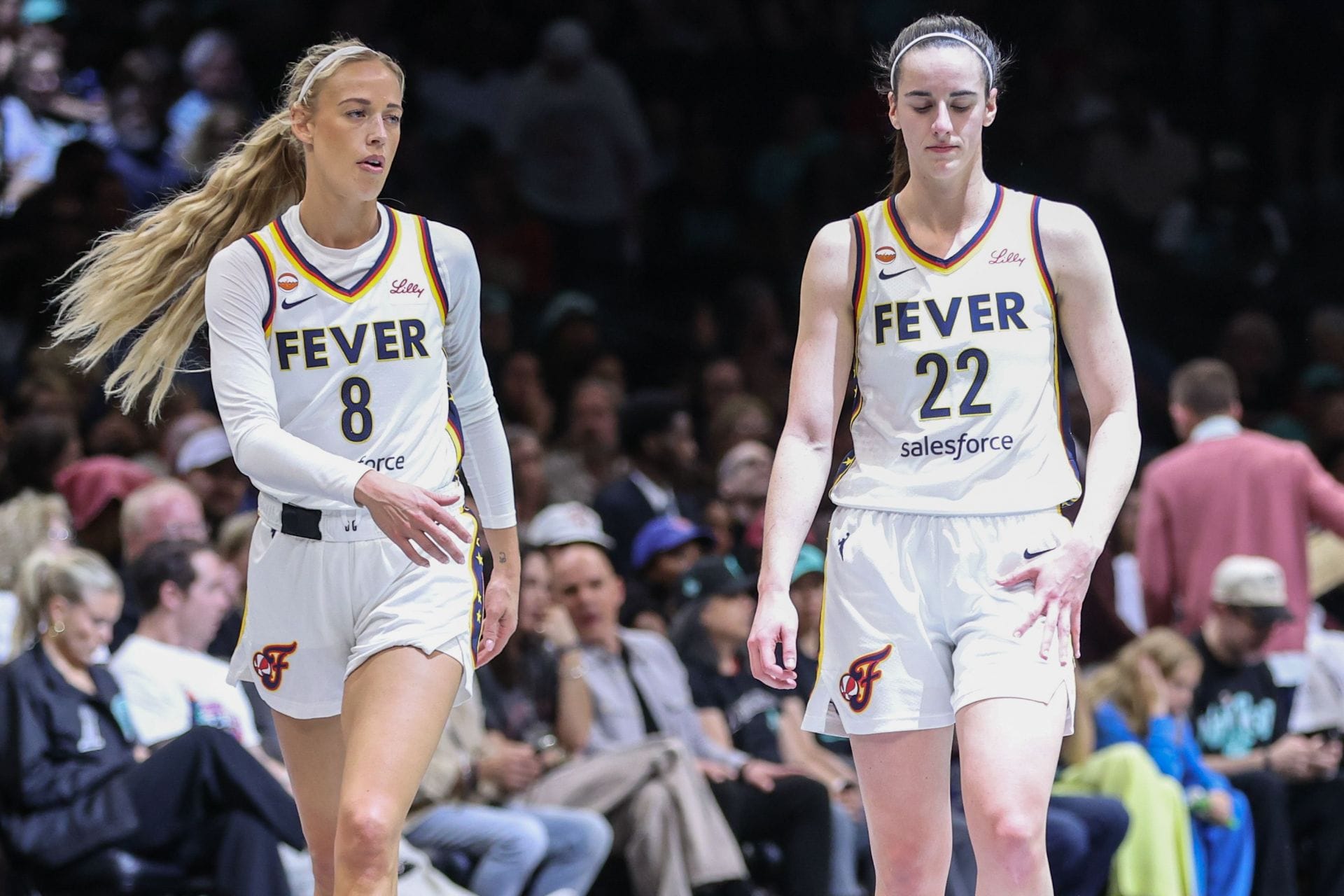 "AT IS WASHED WANNABE RUGBY PLAYER": Fever Fans Troll Mercury Couple After Heated Clash With Caitlin Clark, Sophie Cunningham  