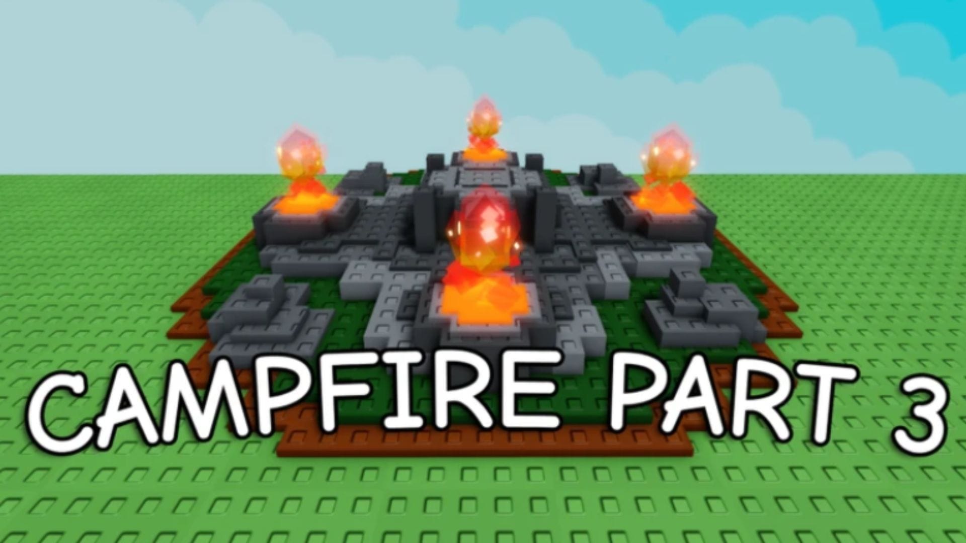 Banner oficial do evento Campfire Parte 3 (imagem via Roblox)