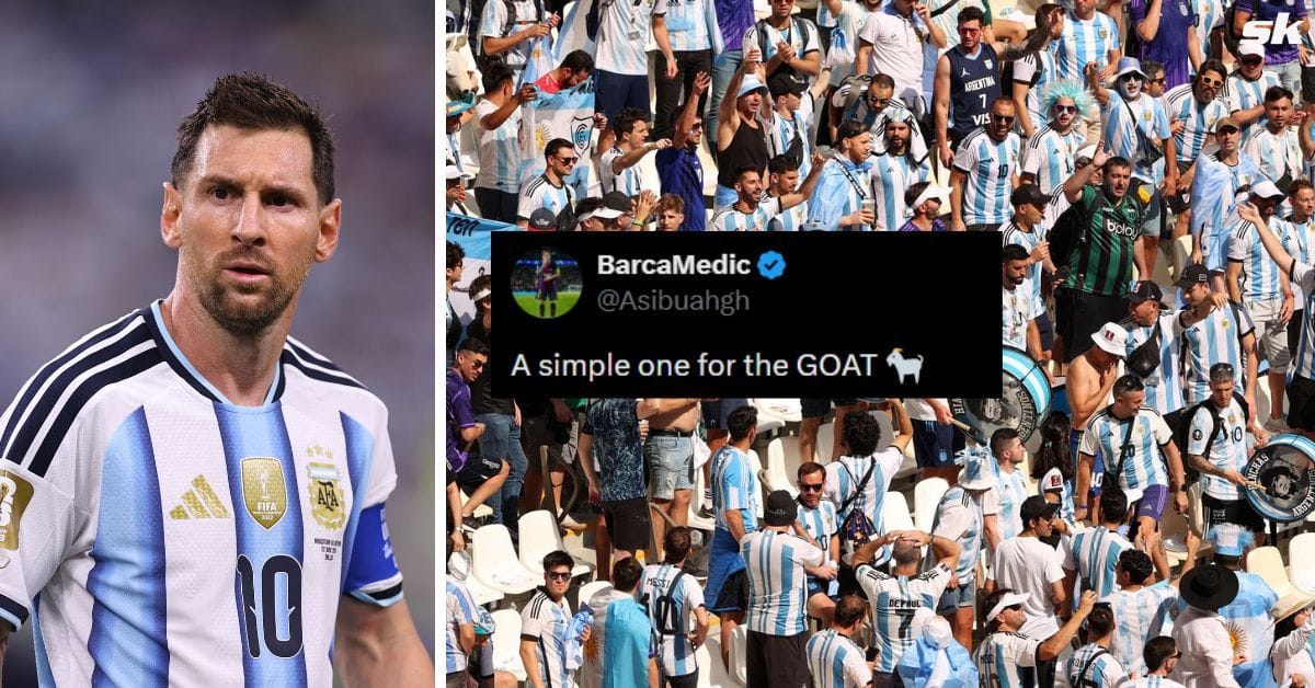 "Messi always gets it easy", "Simple one for the GOAT" - Fans react as Argentina learn FIFA World Cup Round of 32 opponents