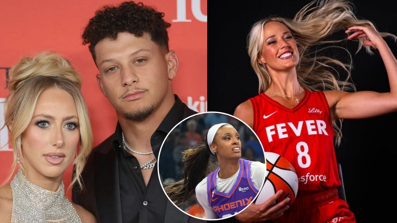 Brittany Mahomes picks side as Sophie Cunningham celebrates "pissing off" DeWanna Bonner with viral "pointing finger" gesture