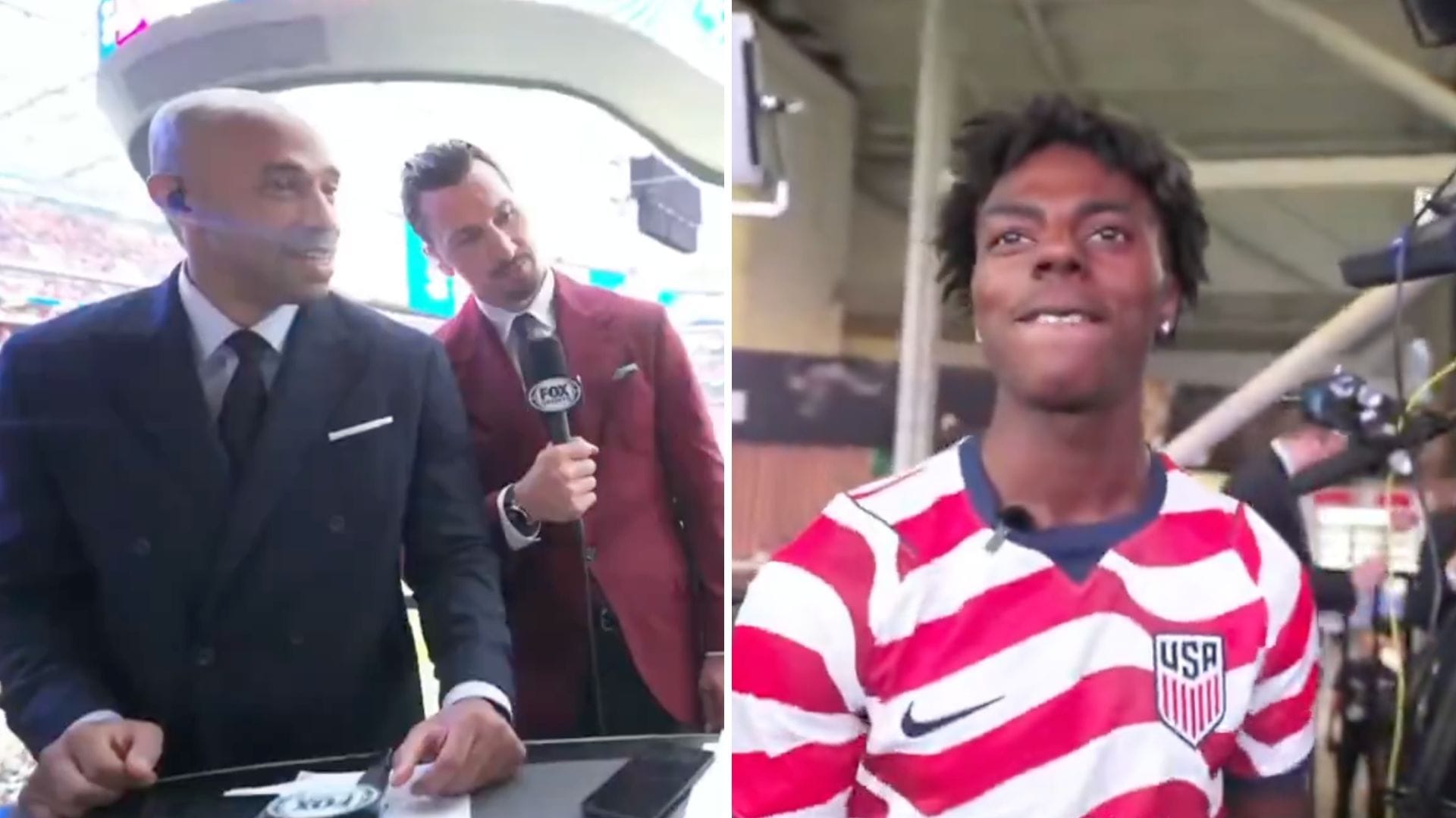 Why did Zlatan Ibrahimović kick IShowSpeed off FOX Sports set? Thierry Henry’s reaction to streamers’ support for Ronaldo and Portugal goes viral