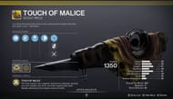 Touch of Malice (Image via Bungie || YouTube/@TriiGz)