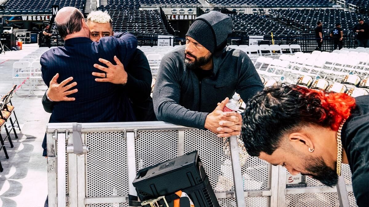 Roman Reigns receives a two-word message from a former Bloodline member after being asked to return to the family