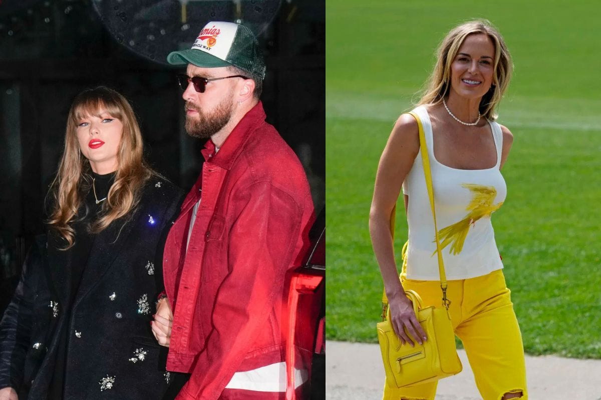 "Have some shame woman," "Desperate loser": Taylor Swift fans rip SI Swimsuit model Jena Sims on joking Travis Kelce is her "hall pass"