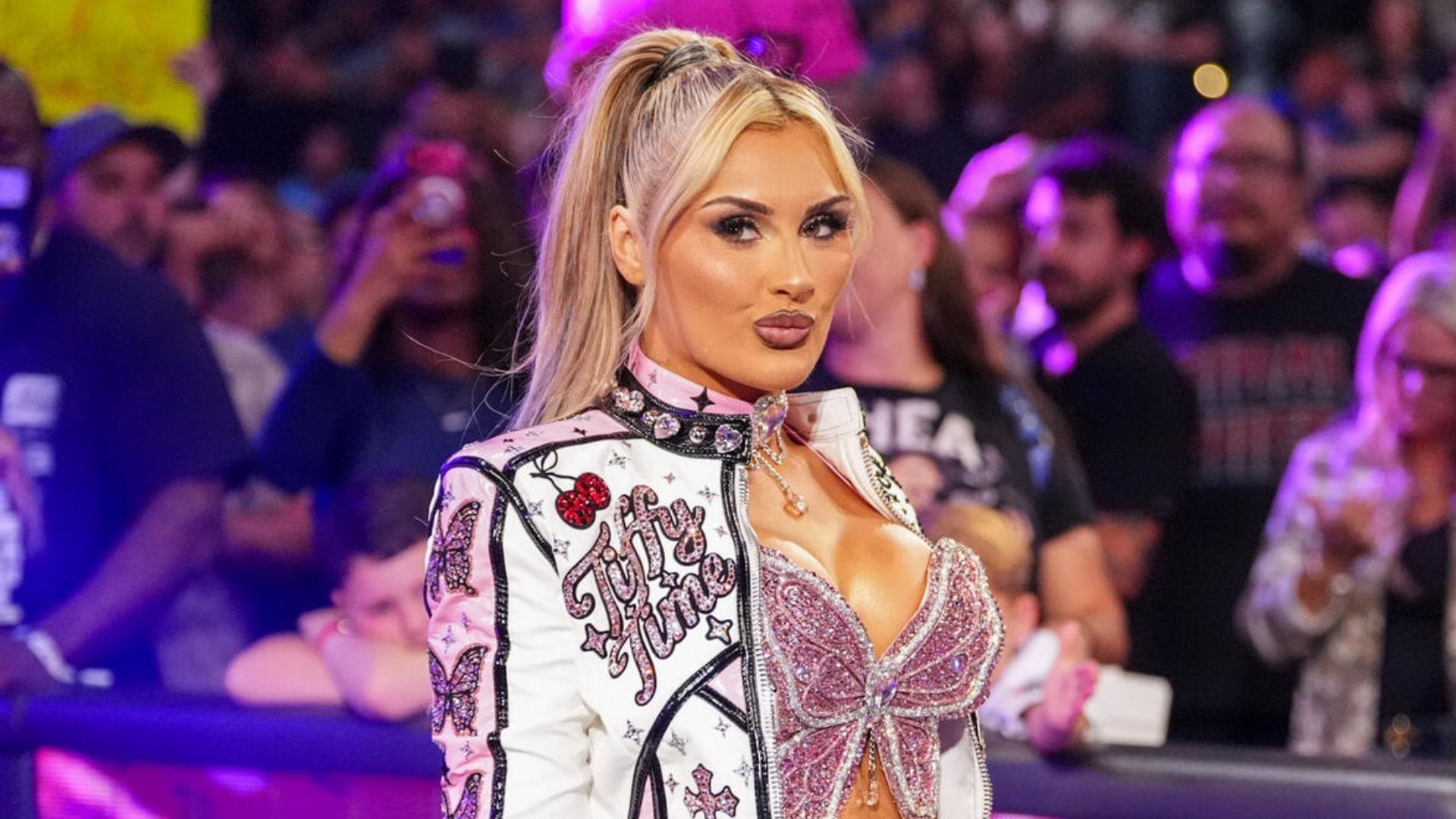 Tiffany Stratton breaks silence ahead of historic title match