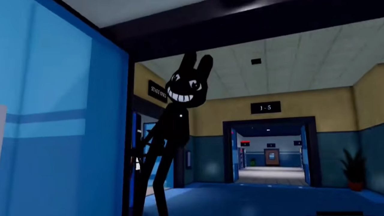 O coelho preto (imagem via Roblox)