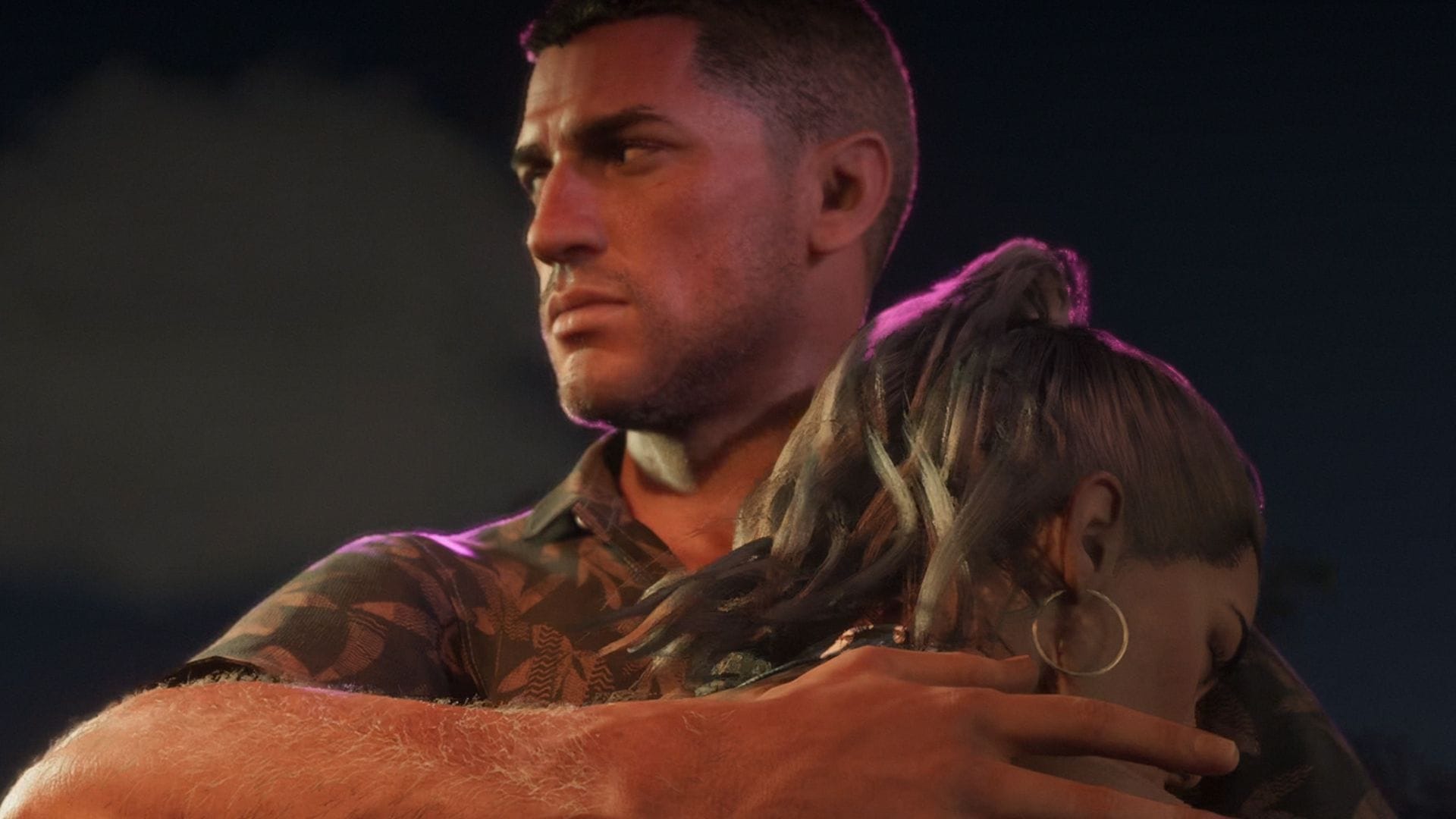 Jason e Lucia em GTA VI (imagem via Rockstar Games)