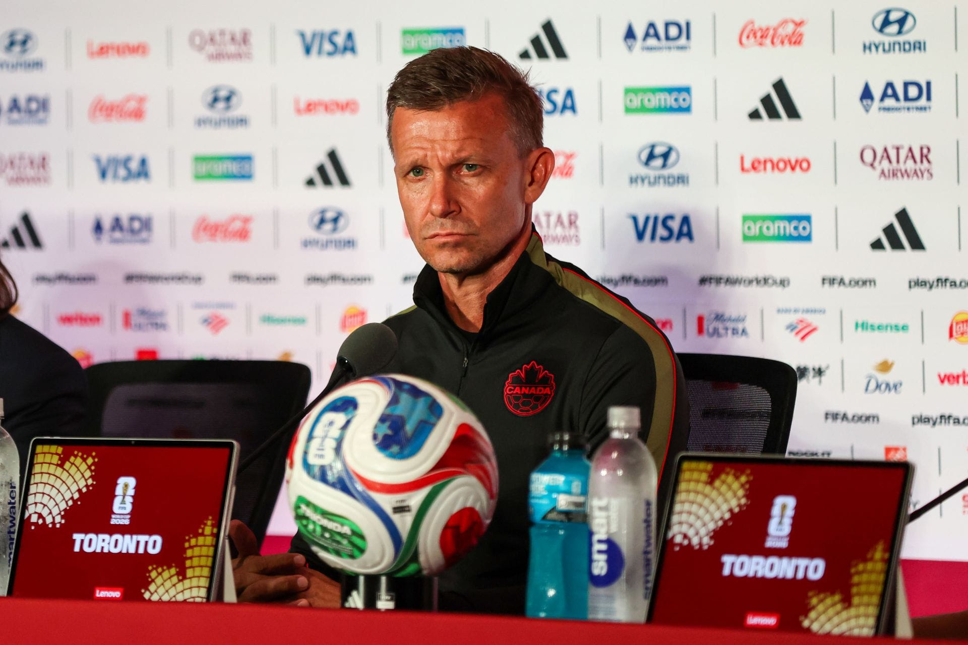 Treinamento e coletiva de imprensa do Canadá - Copa do Mundo FIFA 2026 - Fonte: Getty