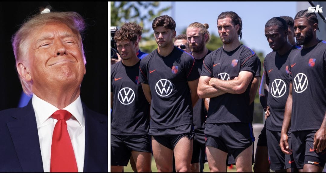 “You’ve got a really good chance of going all the way” - President Donald Trump tells USMNT ahead of 2026 FIFA World Cup opening game