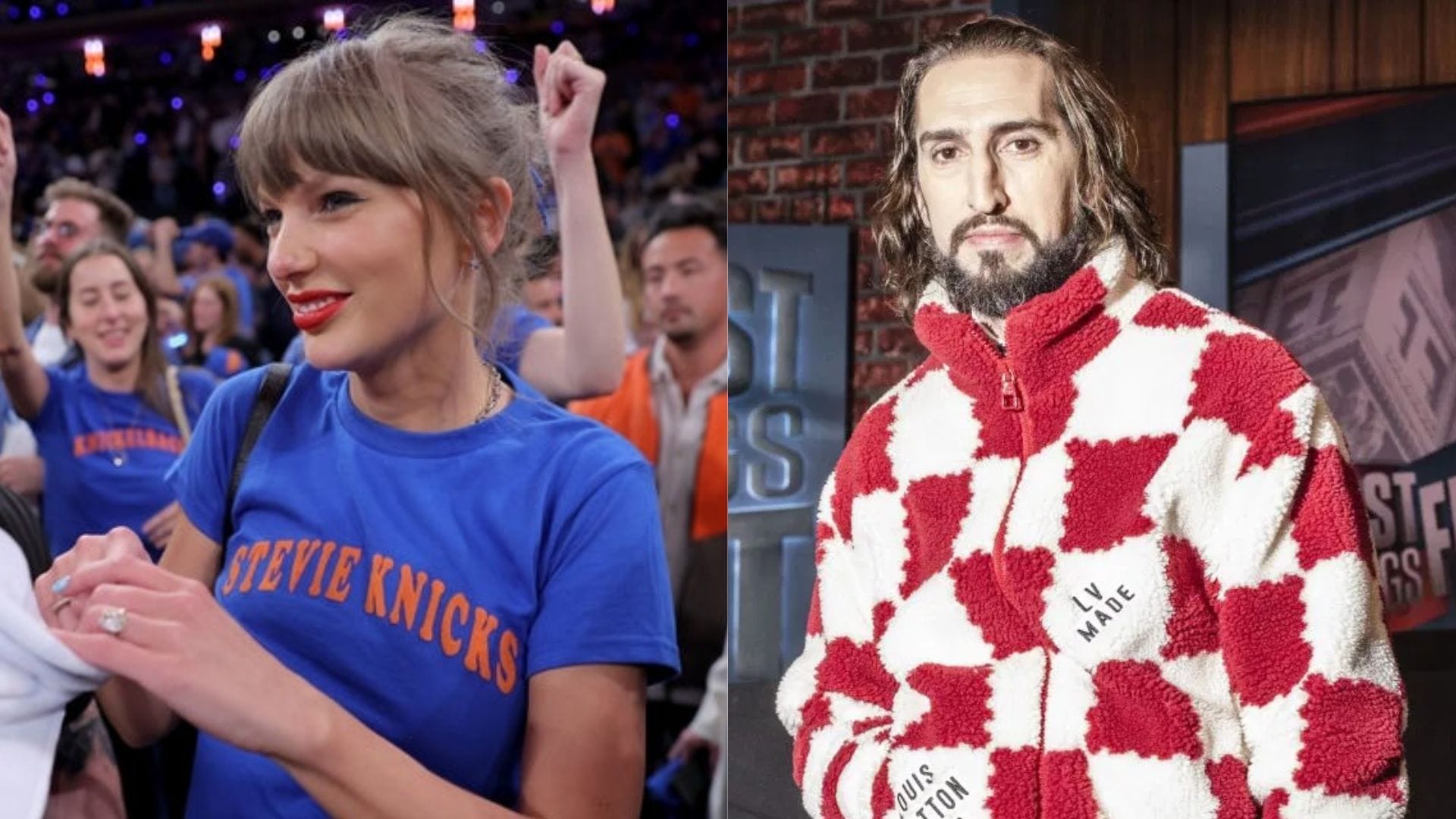 “I don’t want problems with Swifties”: Nick Wright reiterates stance on Taylor Swift using his “Chiefs-only sports slogan” to cheer on Knicks