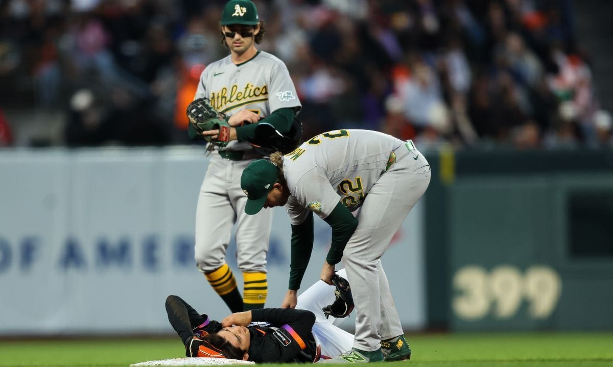 "Jeff McNeil knocked me out" - Jung Hoo Lee makes light of scary play at second base during Giants vs. Athletics clash