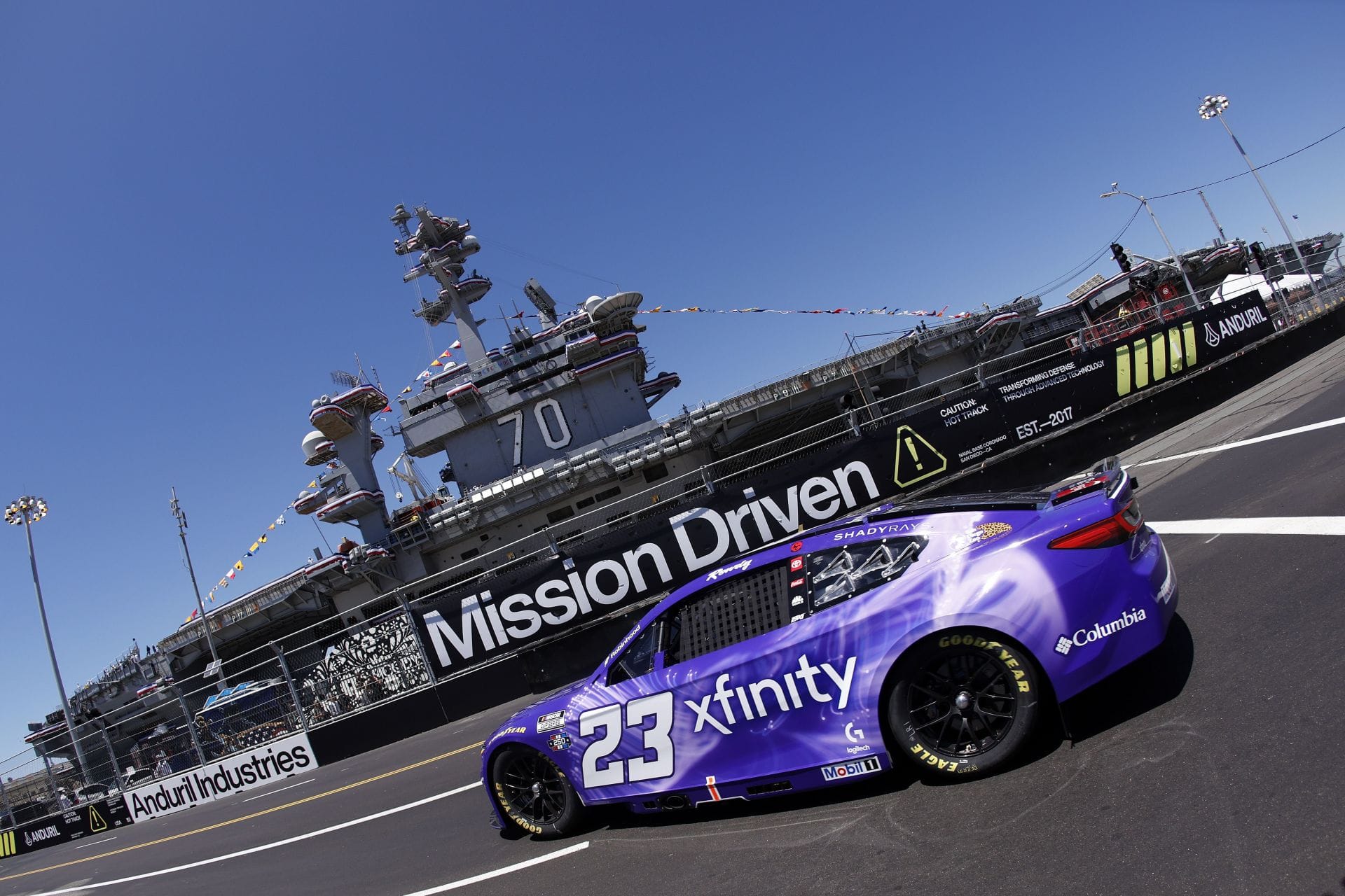 Bubba Wallace - NASCAR Cup Series Anduril 250. Fonte: Getty