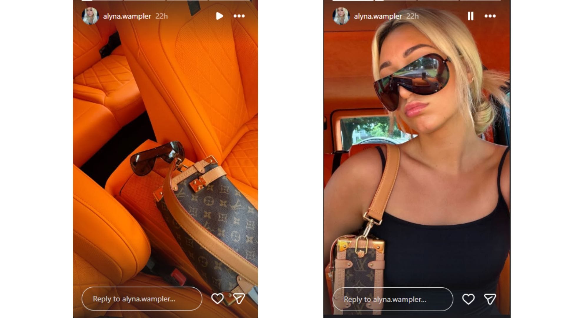 (Images via Instagram/@alyna.wampler)