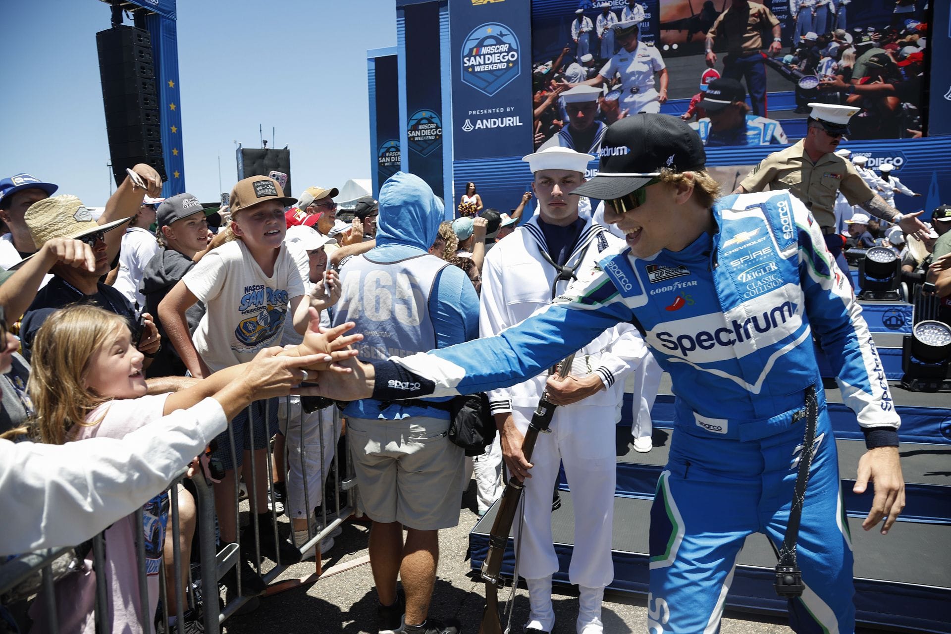 Carson Hocevar - NASCAR Cup Series Anduril 250. Fonte: Getty