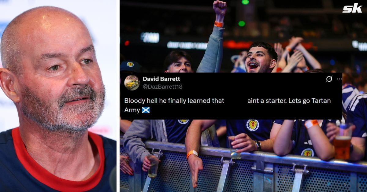 "Might actually have a chance", "Praying does work" - Fans react as Scotland star left out of XI to take on Brazil in FIFA World Cup clash