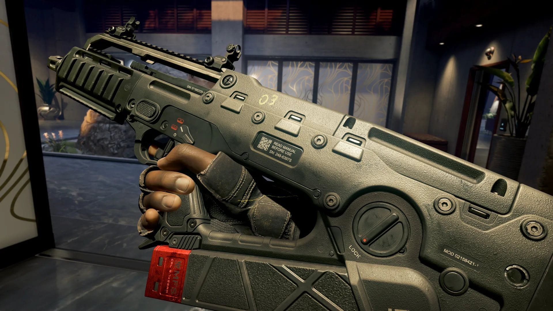 VX Compact assault rifle in Black Ops 7 Season 4 patch notes (Image via Activision)