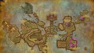 Here's the map of Naigtal and its Rares/World Boss (Image via Blizzard Entertainment || Sportskeeda)