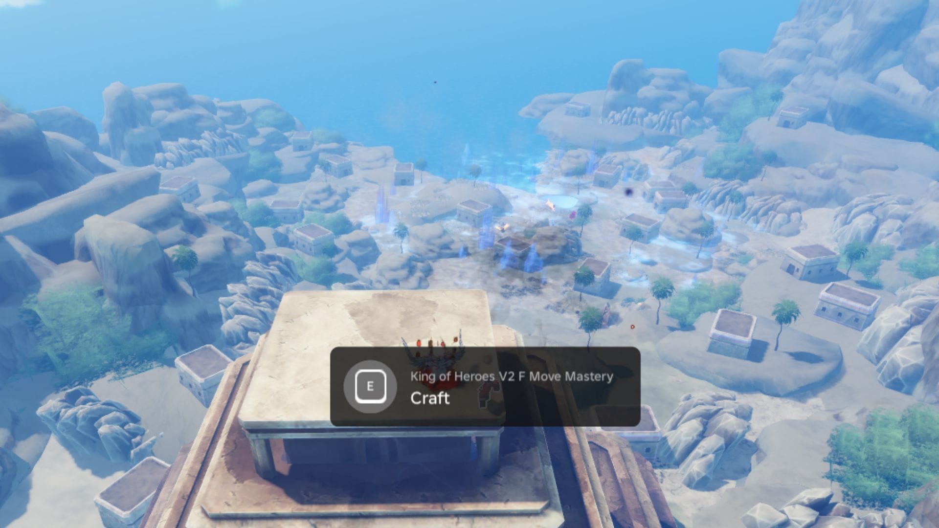 The King of Heroes V2 F Move Mastery NPC (imagem via Roblox)