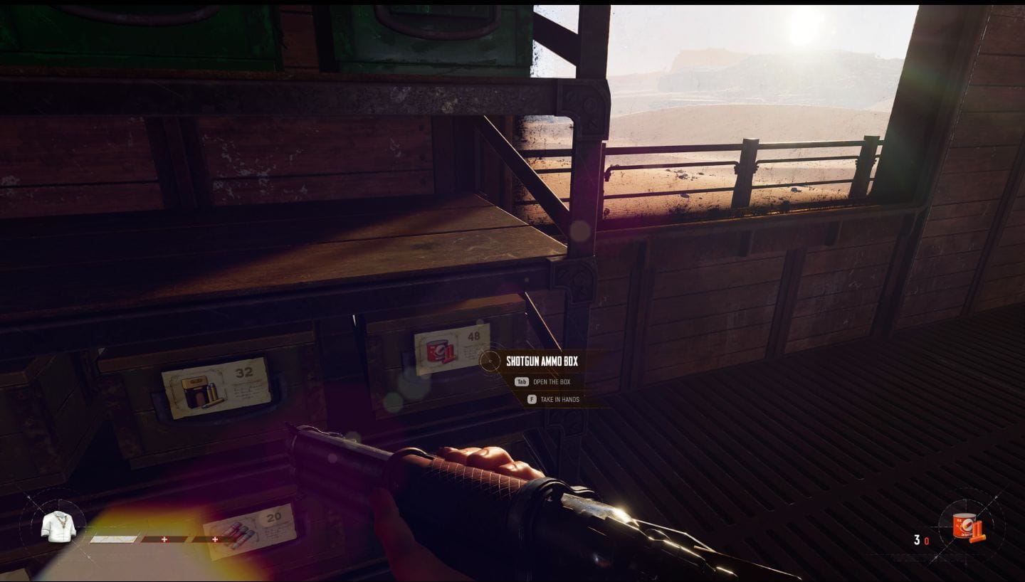 É difícil encontrar munição (imagem via tinyBuild)