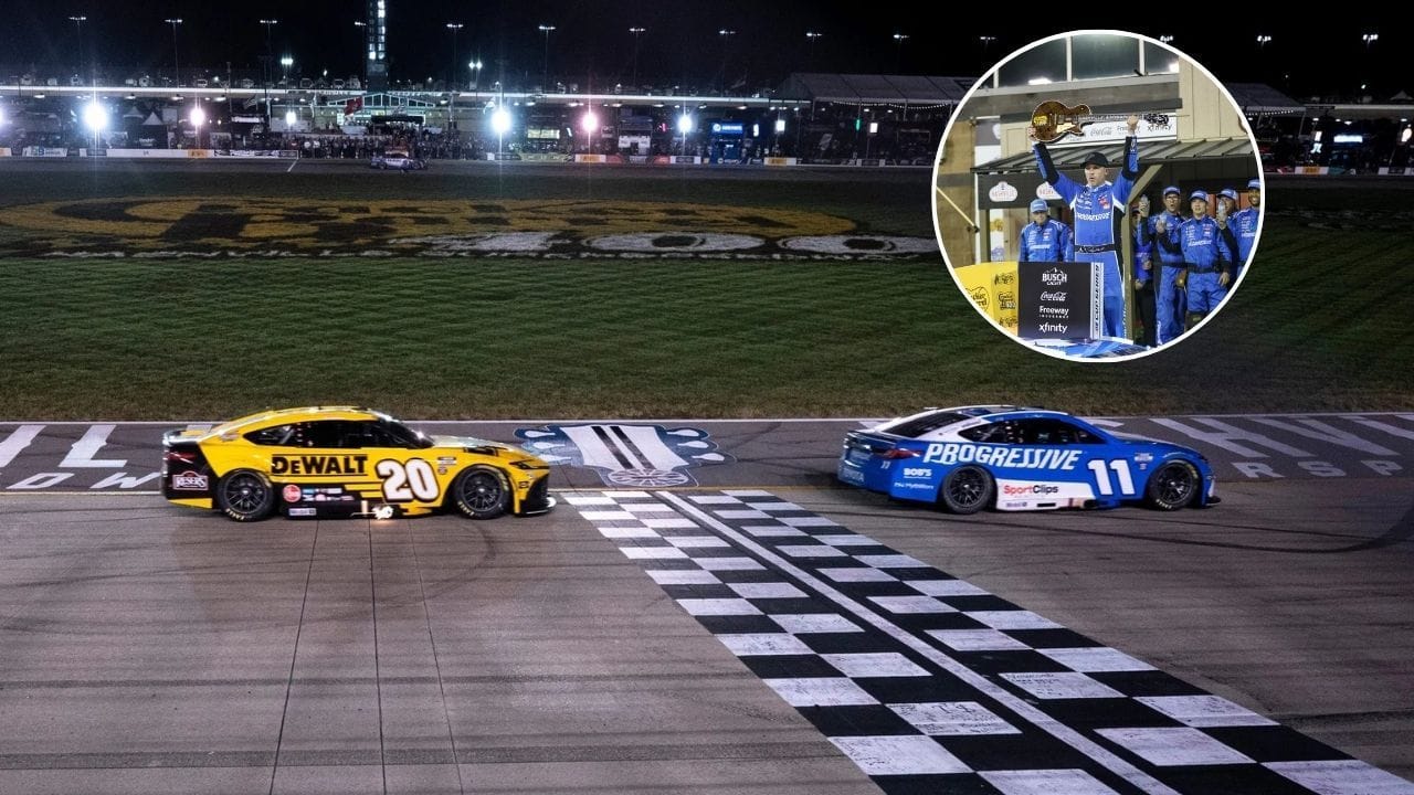 Denny Hamlin outsmarts JGR teammates as he overcomes a self-inflicted disaster for a thrilling Nashville win: “An unbelievable day”