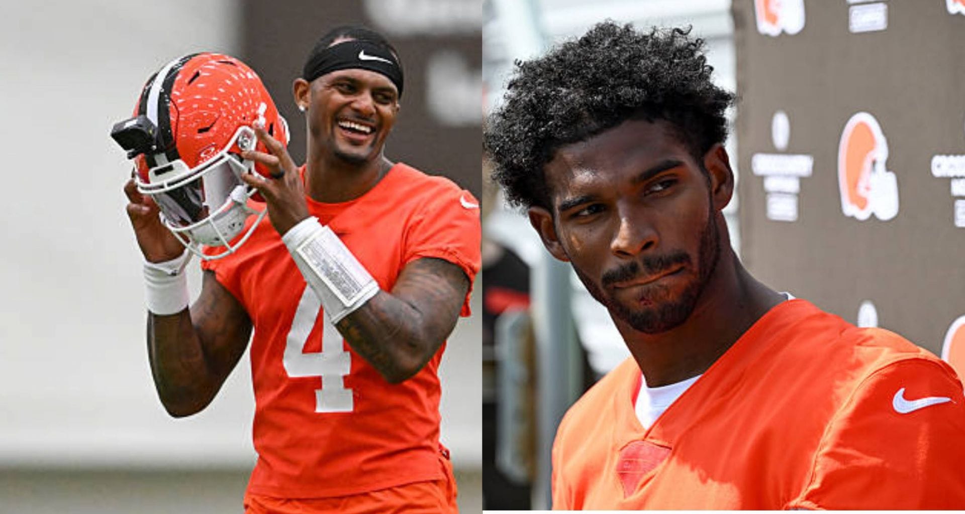"PR Battle. Shedeur Sanders is the future": NFL fans sound off on Deshaun Watson's offseason workout at Browns facility
