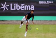 Auger-Aliassime em ação no Libema Open (fonte da imagem: Getty)