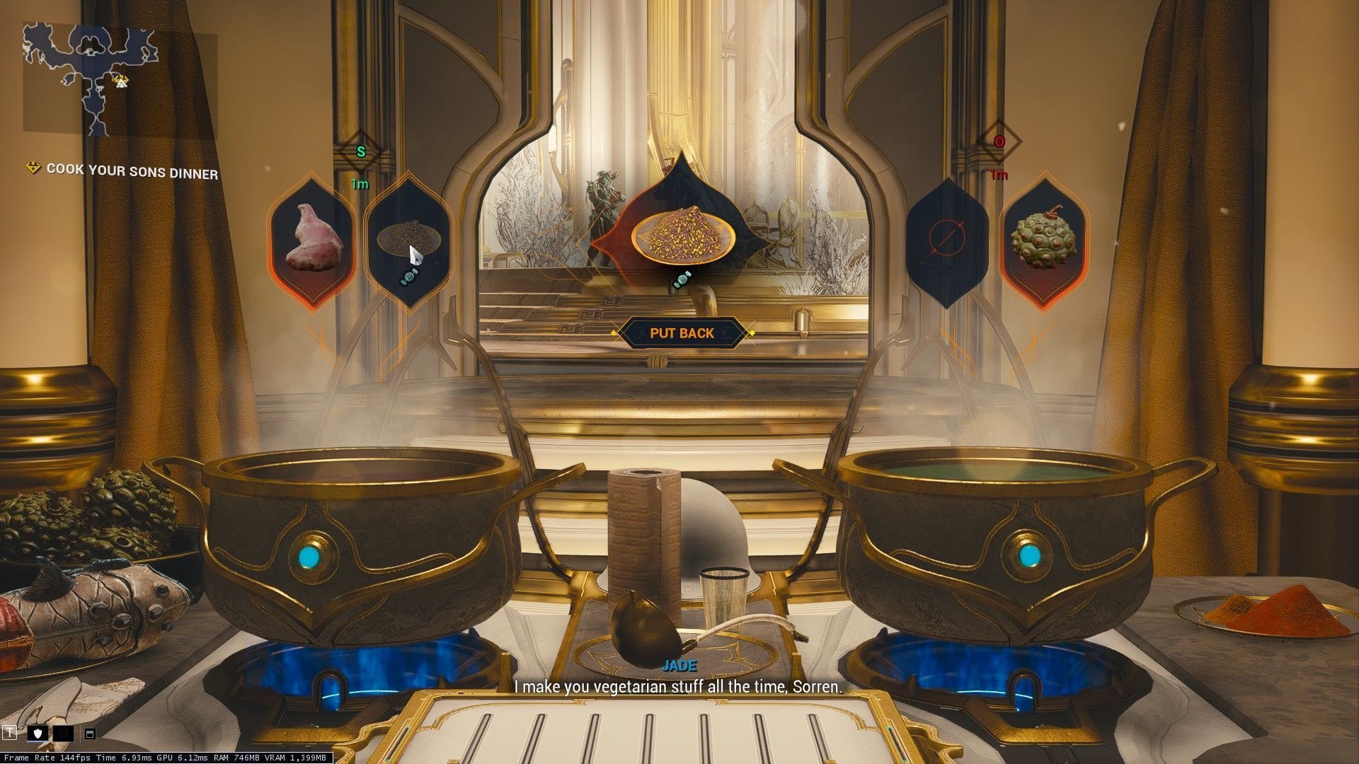 Você ainda precisa cozinhar (Imagem via Digital Extremes)