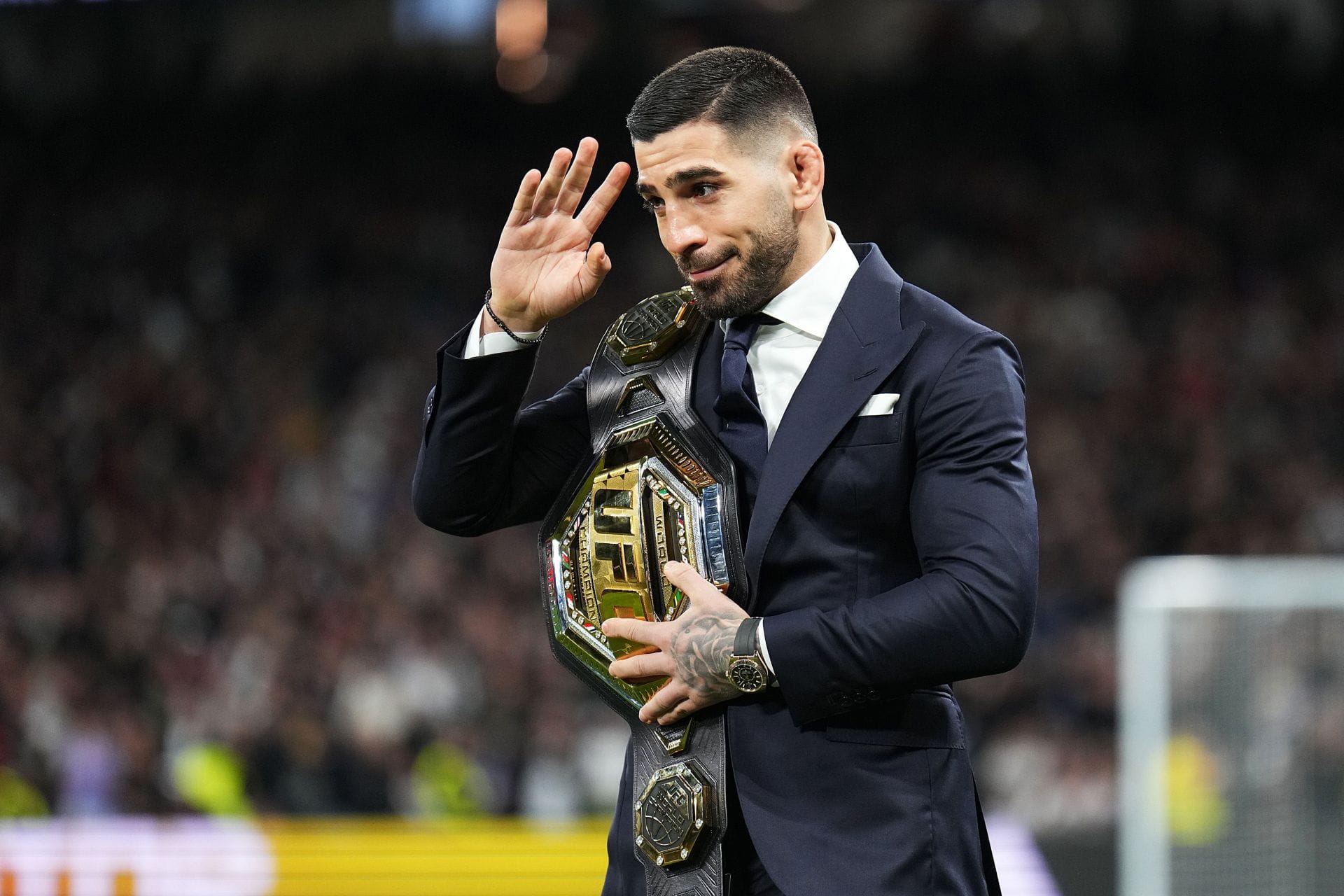 Ilia Topuria sends Justin Gaethje a 'white rose' warning ahead of Freedom 250 