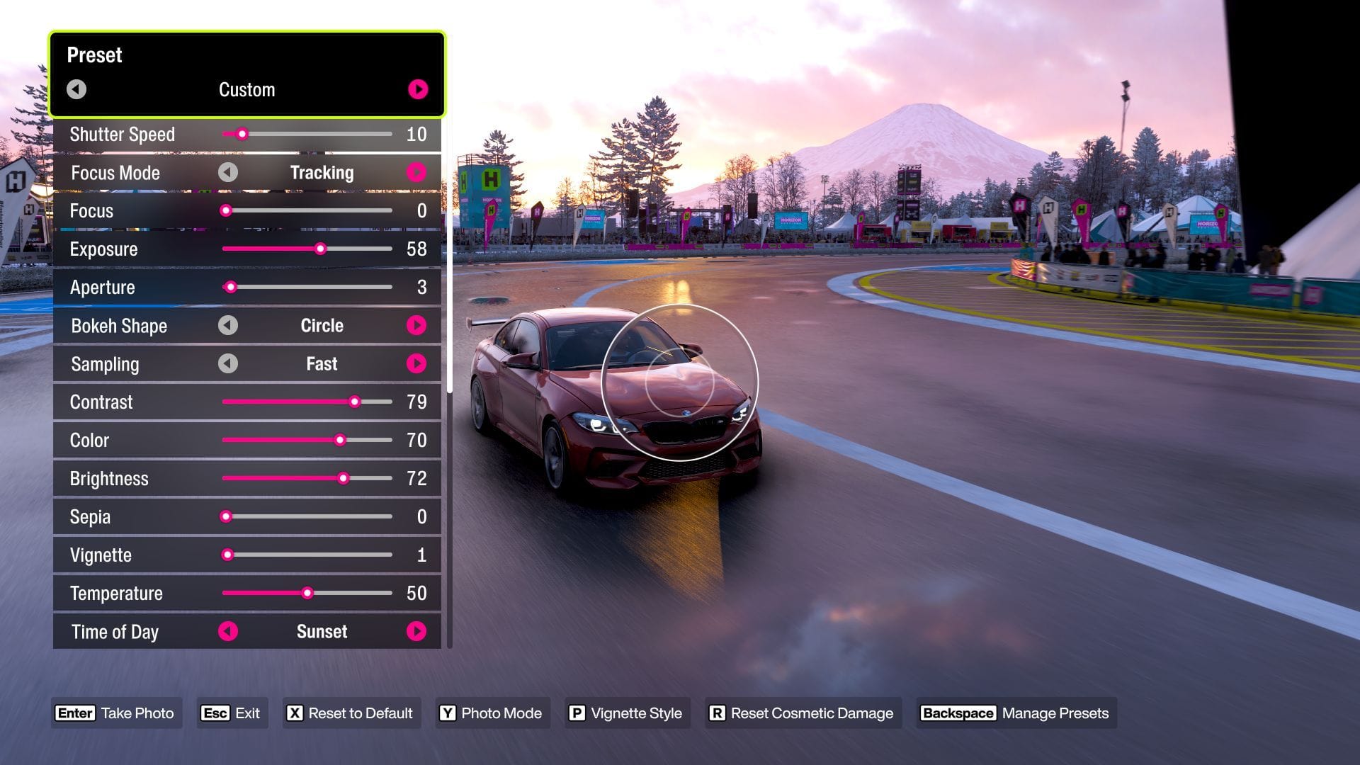 Take a photo of your car (Image via SK Gaming || Xbox Game Studios)