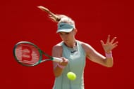 Katie Boulter em ação no Queen's Tennis Championships de 2026 (Fonte: Getty)