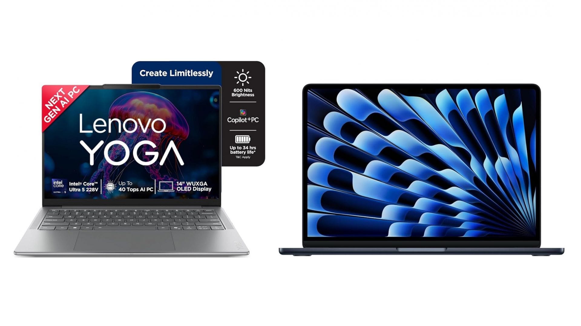 M5 MacBook Air vs Lenovo Yoga Slim 7: Which delivers a more premium experience?