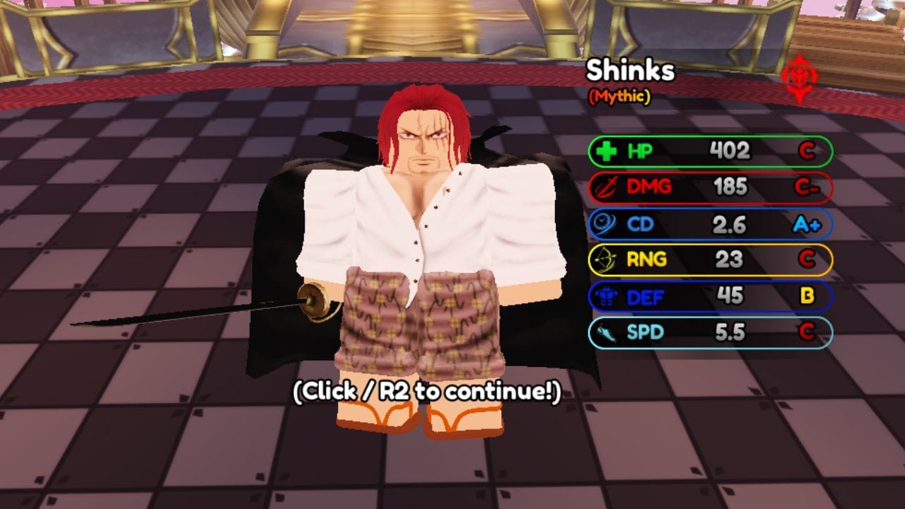 Shinks (imagem via Roblox)