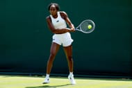 Coco Gauff em Wimbledon 2026. (Fonte: Getty)