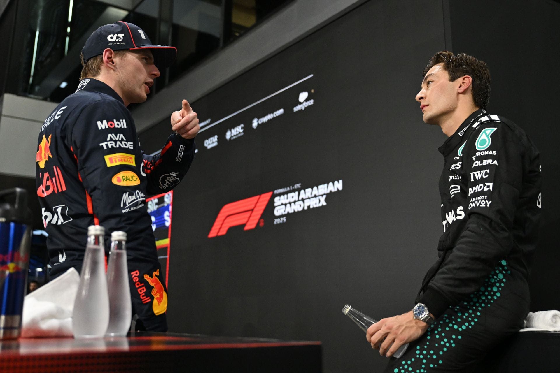Toto Wolff could replace George Russell with Max Verstappen at Mercedes if the Brit keeps losing to Kimi Antonelli: Reports