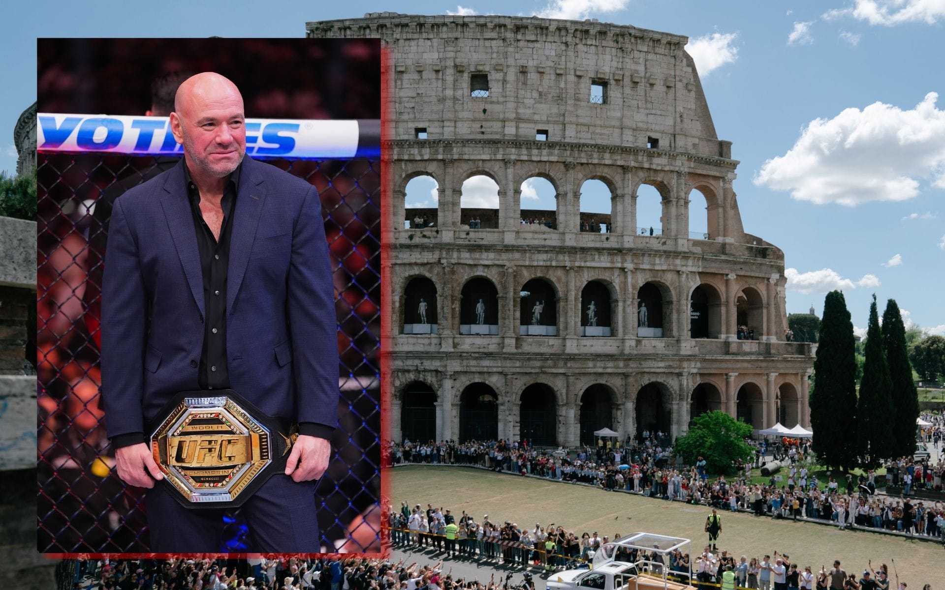 "Zuckerberg vs. Musk" - Dana White names condition for potential $150 million UFC Colosseum fight