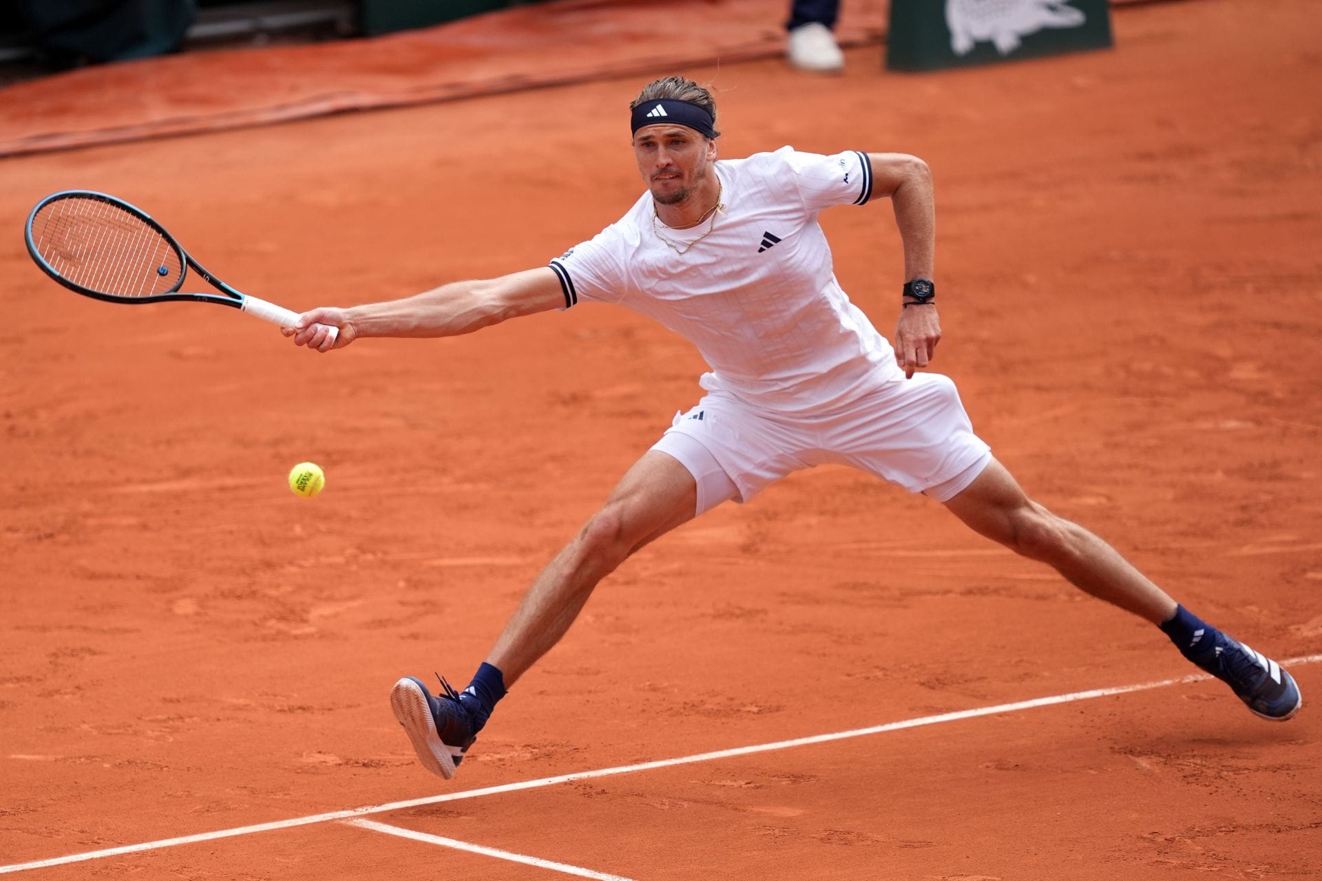 Alexander Zverev at the French Open 2026. (Source: Getty)